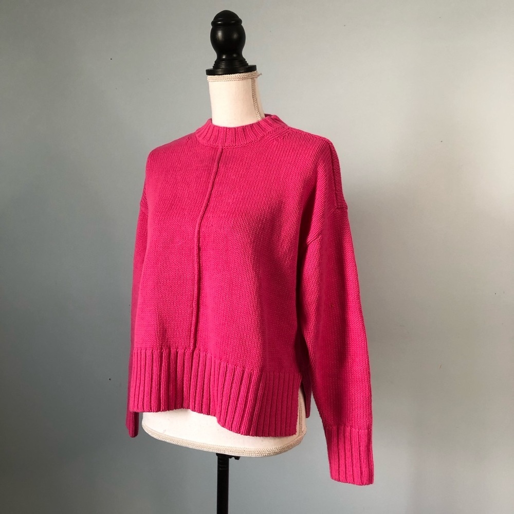 A NEW DAY | Hot Pink Knit Sweater Sz S